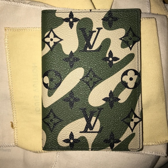 Louis Vuitton Accessories - Louis Vuitton Monoflage Passport Holder, RARE